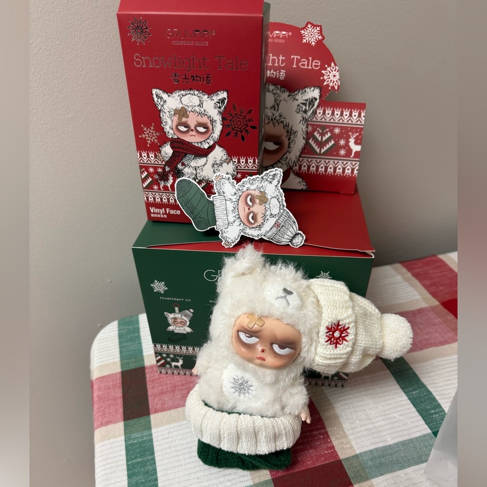 Grumpi Christmas Series Snowlight Tale, Full Set of 4